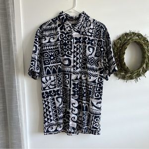 Quicksilver Mens Aloha Shirt